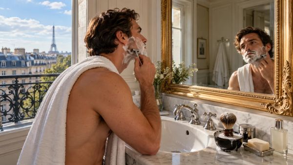 Les secrets d'un rasage impeccable avec un rasoir de sûreté