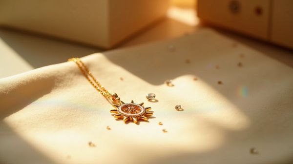 Plaqué or et collier soleil : entretenir son bijou sans l'abîmer