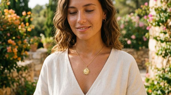 Plaqué or et collier soleil : entretenir son bijou sans l'abîmer